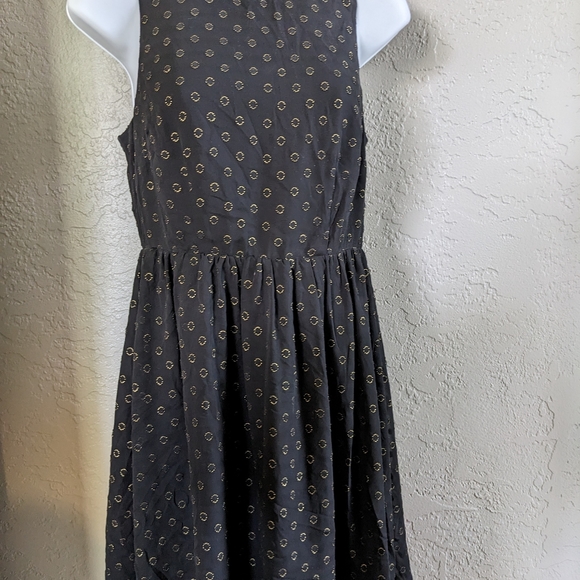A New Day Size Extra Small Black And Gold Dress. - Picture 1 of 5